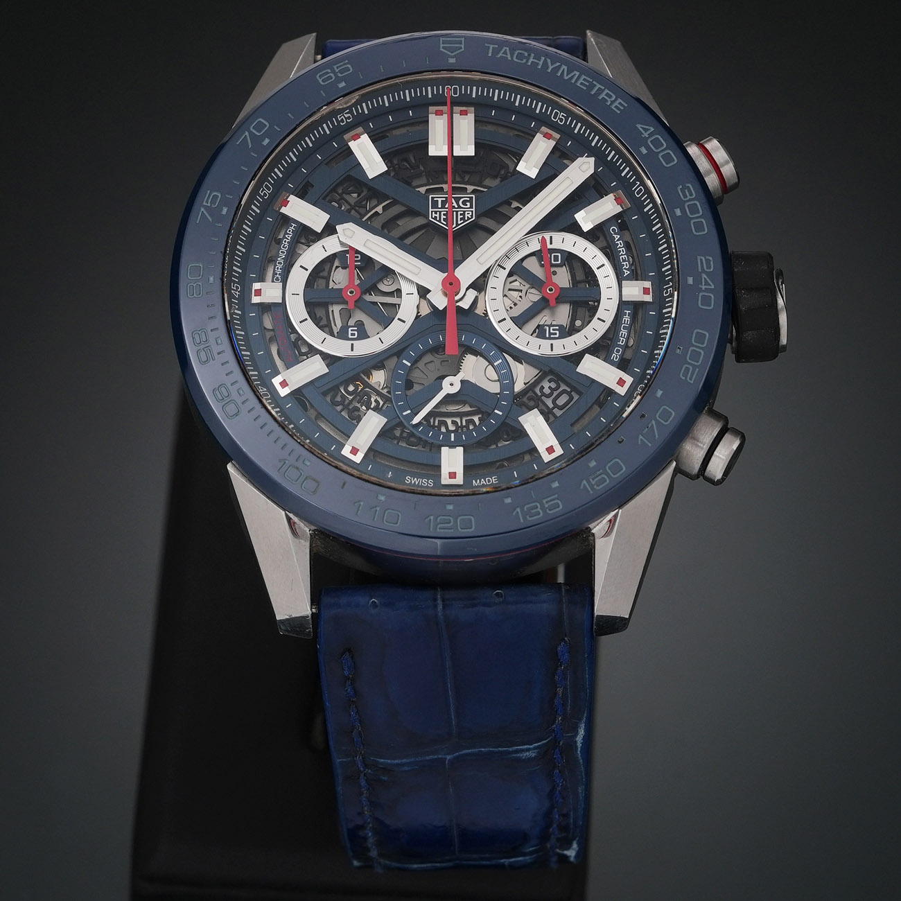 TAG HEUER(USED)태그호이어 까레라 오토매틱 45 mm CBG2A11
